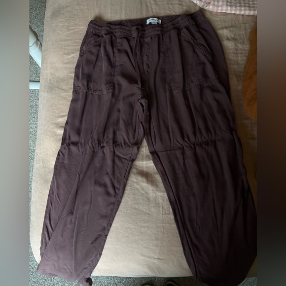 O'Neill Chocolate Brown Drawstring Pants - Picture 3 of 4